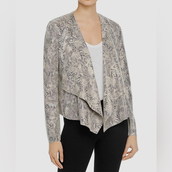 BLANKNYC Jacket Vegan Snakeskin In Snake Eyes Size XS NEW - Picture 5 of 16